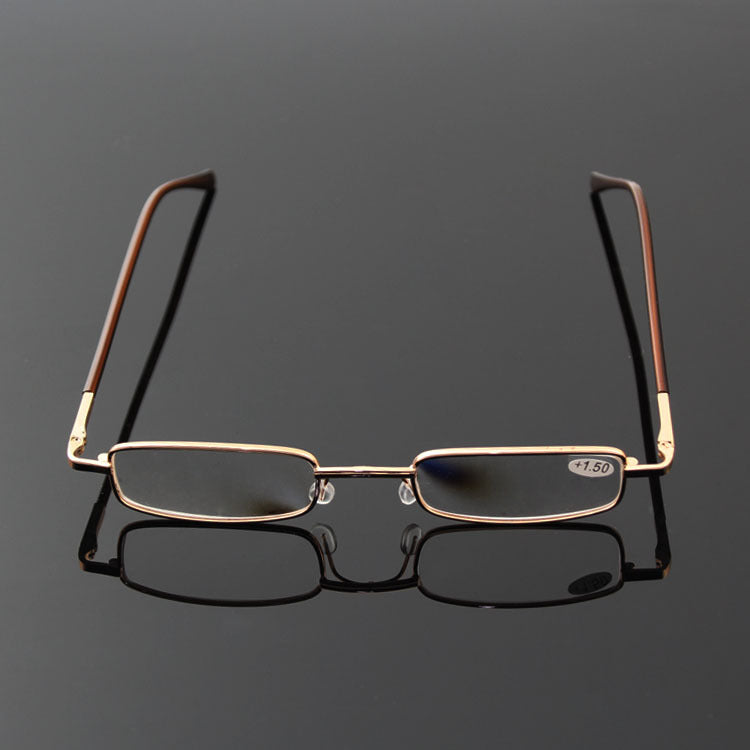 Aluminum Pen Holder Reading Glasses Metal Spring