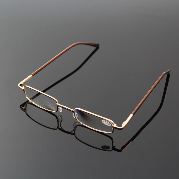 Aluminum Pen Holder Reading Glasses Metal Spring