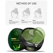 Green seaweed eye mask