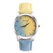 Fashion Casual Retro Rainbow Design Watch Women Analog Quartz Wristwatches Clock   Elegant Lady Wristwatch Woman Time