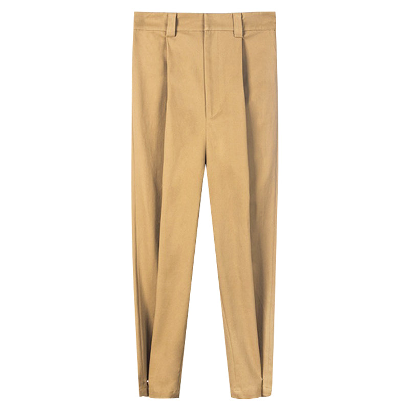 Women's beamed f high waist slim overalls
