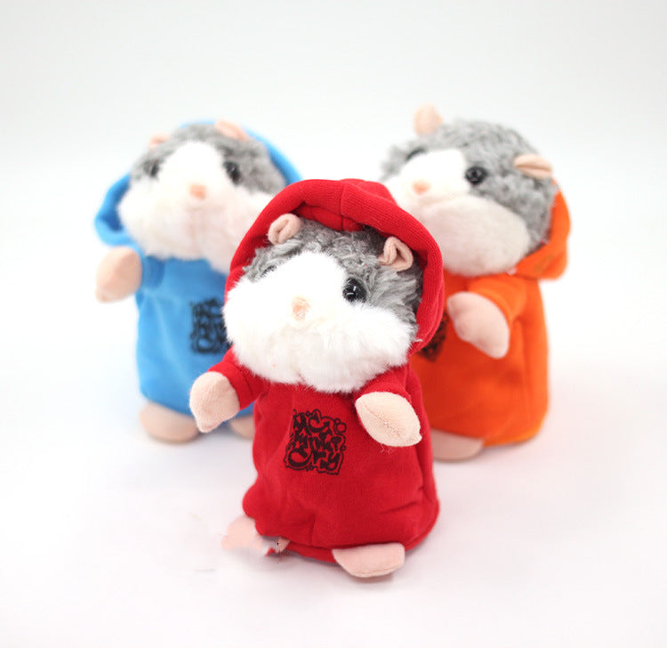Plush hamster toy