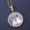 Women's DIY Commemorative Photo Necklace