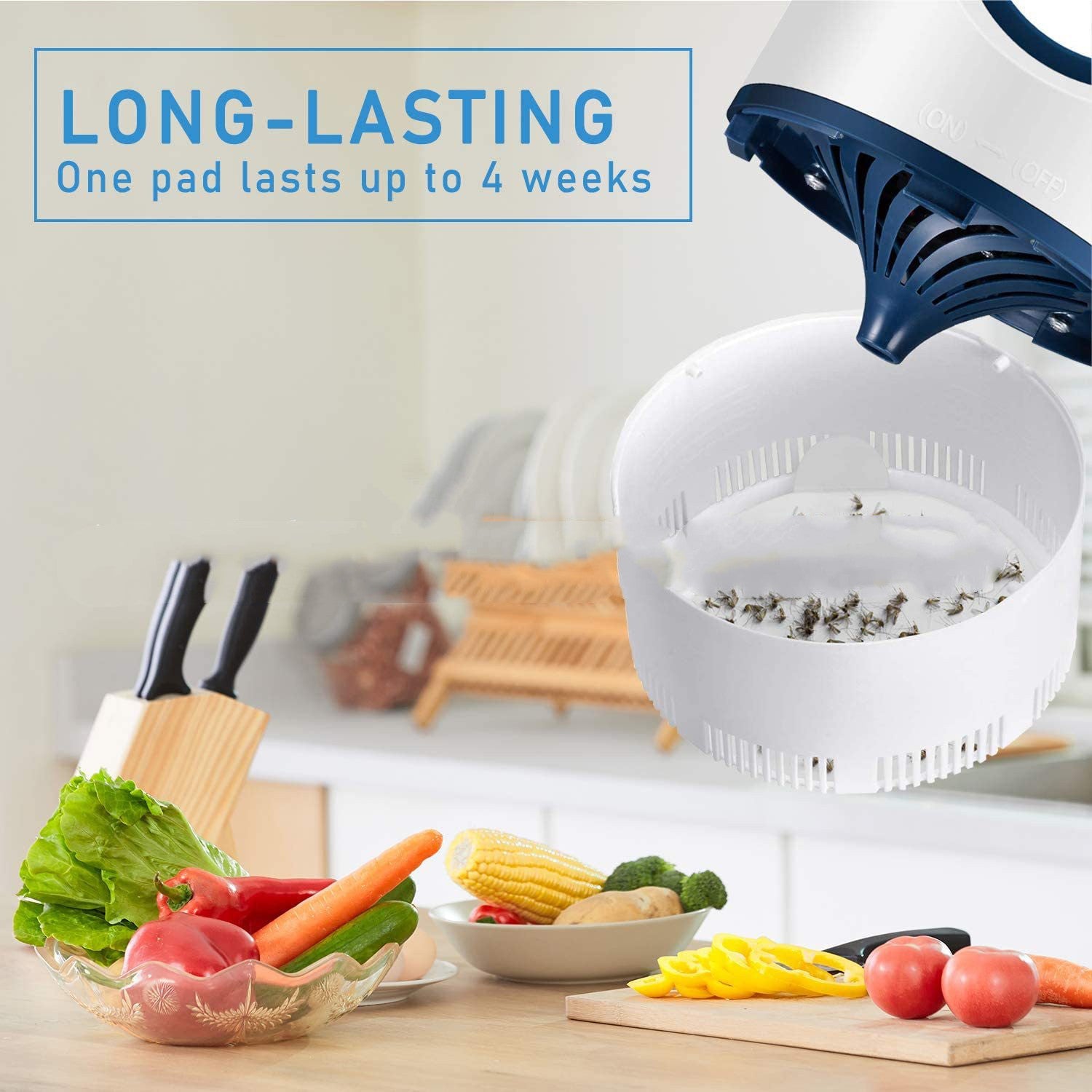 Flea Trap 109MM Round Mosquito Killer Lamp Sticker