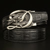 BeltCrocodile Buckle Men Belt Real Cowhide Automatic Buckle Casual