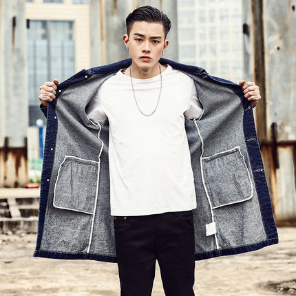 trendy loose jacket men's coat coat
