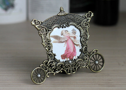 Vintage copper photo frame