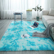 Long Hair Tie-dyed Gradient Carpet