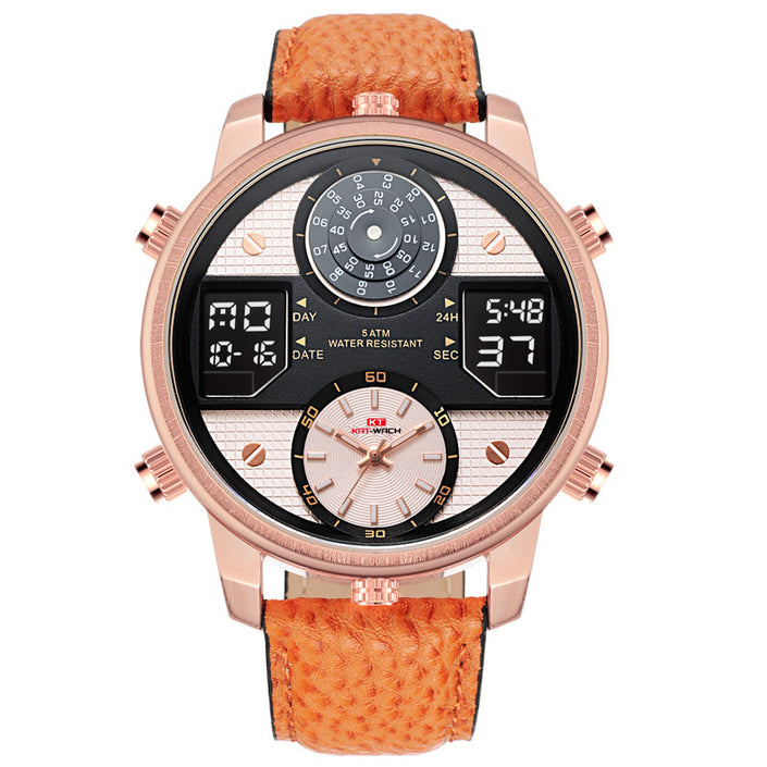 Men's Watch Trends Waterproof Sports Quartz Style