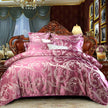 Four-Piece Cotton Satin Jacquard Quilt Cover Bedding