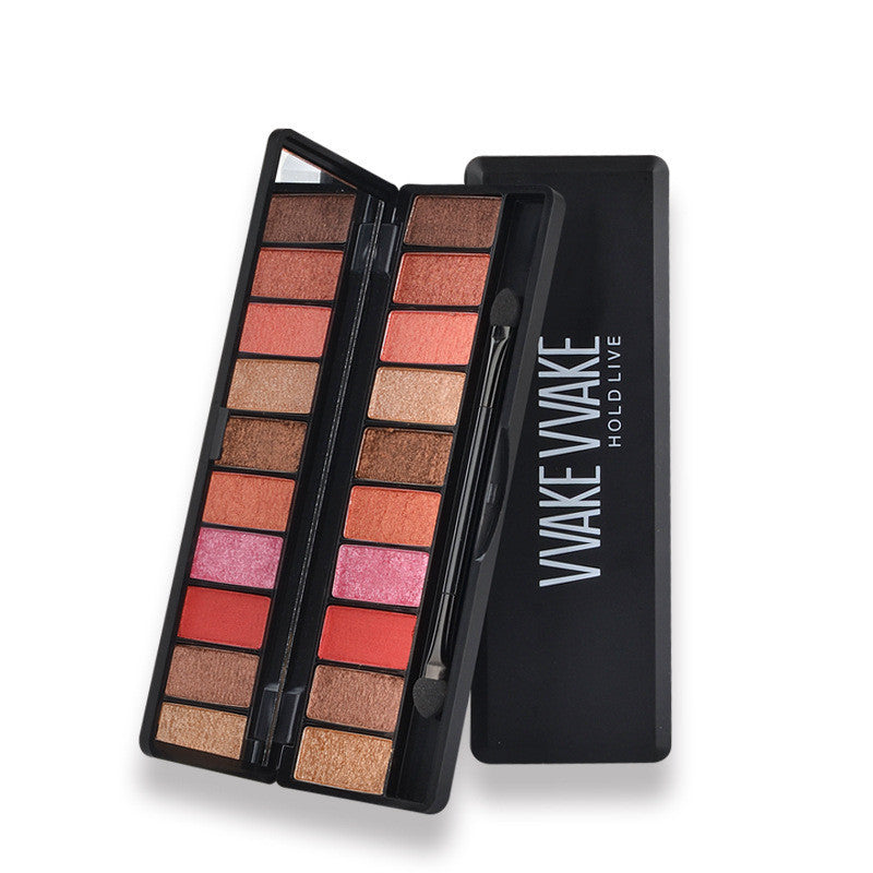 Pearlescent matte waterproof eyeshadow palette