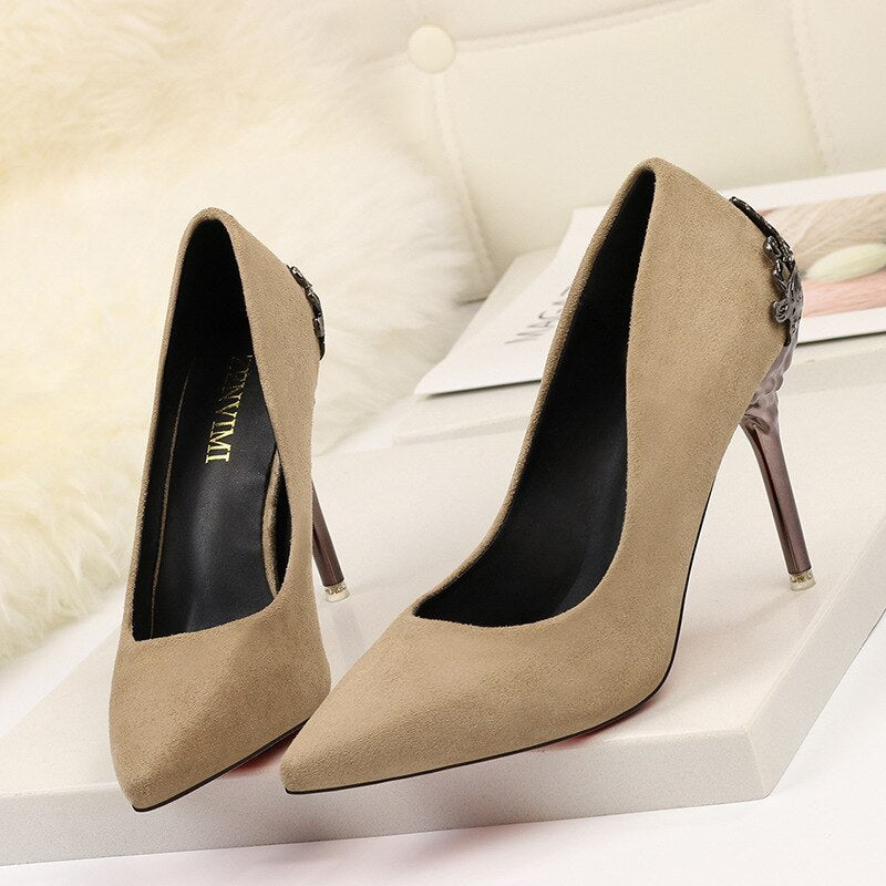 Sexy Pumps Super 9.5 Cm High Heels Temperament Shoes High Heels