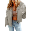 Lapel Warm Long Sleeves Coat For Women