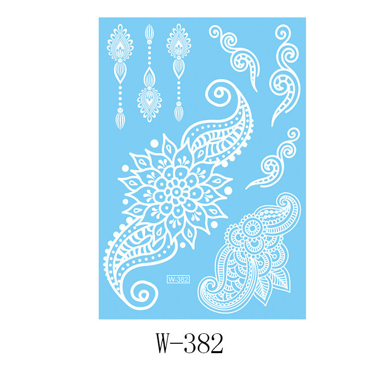Lace tattoo stickers