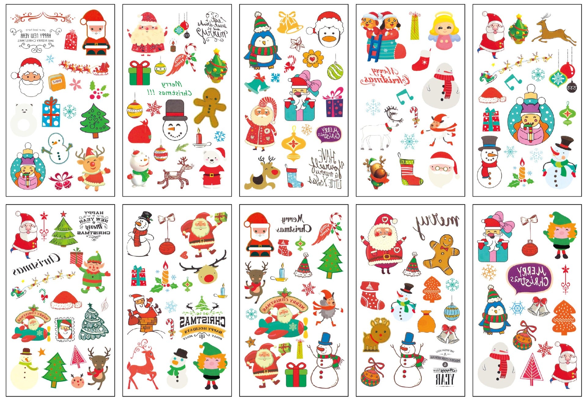 Female waterproof tattoo stickers