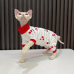 Spring And Autumn Hairless Cat All-inclusive Anti-lint Sleeved Cat Clothes