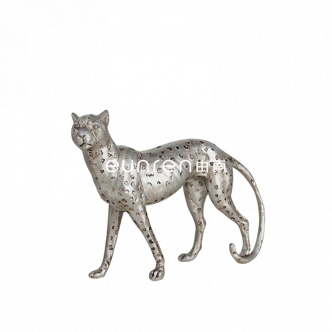 Leopard Resin Crafts Home Ornament And Decoration
