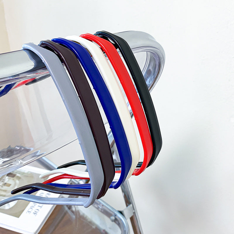 Headband For Thick Curly Hair, Thick Hair Medium Headbands For Women Invisible Hair Hoop, Square Headband Like Sunglasses, Curly Thick Hair Large Headband, Hairstyle Fixing Tool For Curly Hair