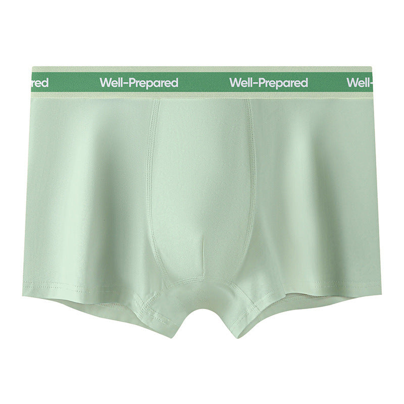 Men's Color Blocked Breathable Pure Cotton Underwear