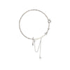 Diamond Star Awn Water Drop Pendant Clavicle Necklace Fashion
