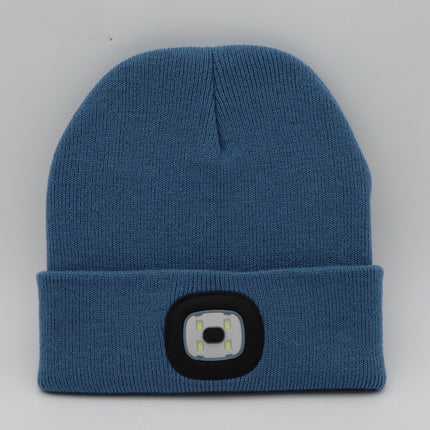 LED Knit Hat Button Cell Type Knitted Hat