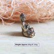 Brass Buddha Statue Mini Sakyamuni Buddha Car Decoration