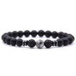 Weathered stone female energy yoga bracelet