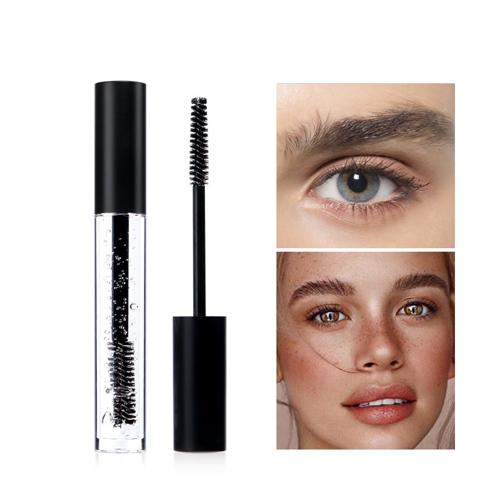 Transparent eyebrow styling liquid