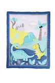 Children Quilt Fitted Sheet Single Bed Skirt Infant Bedding 3 pieces newborn kids bedding set