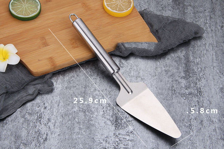 Stainless steel single wheel pizza cutter