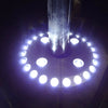 Sun umbrella led light umbrella lamp umbrella top lamp tent umbrella lamp garden beach stall