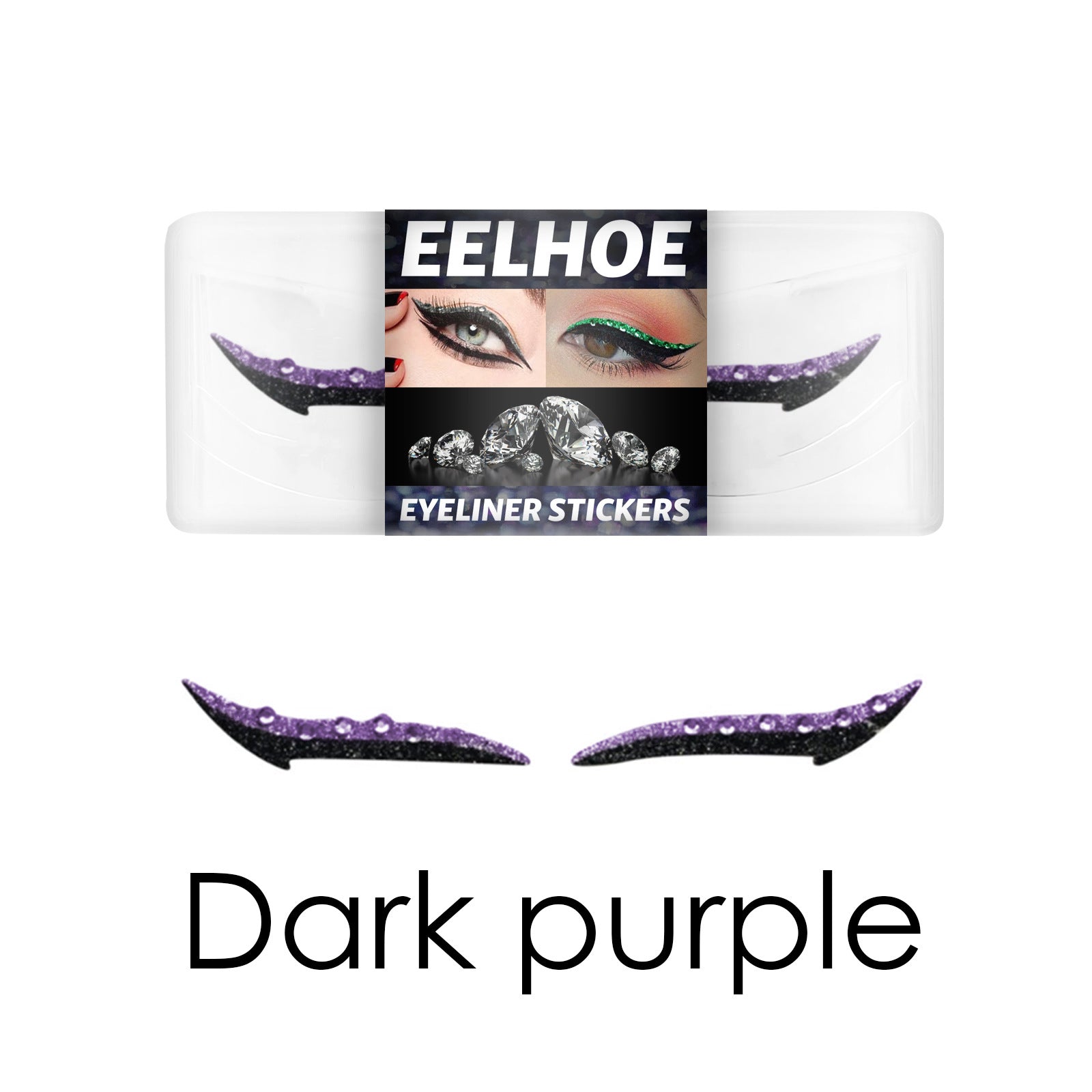 Diamond Eyeliner Sticker Waterproof Eyeliner Super Stage Party Nightclub