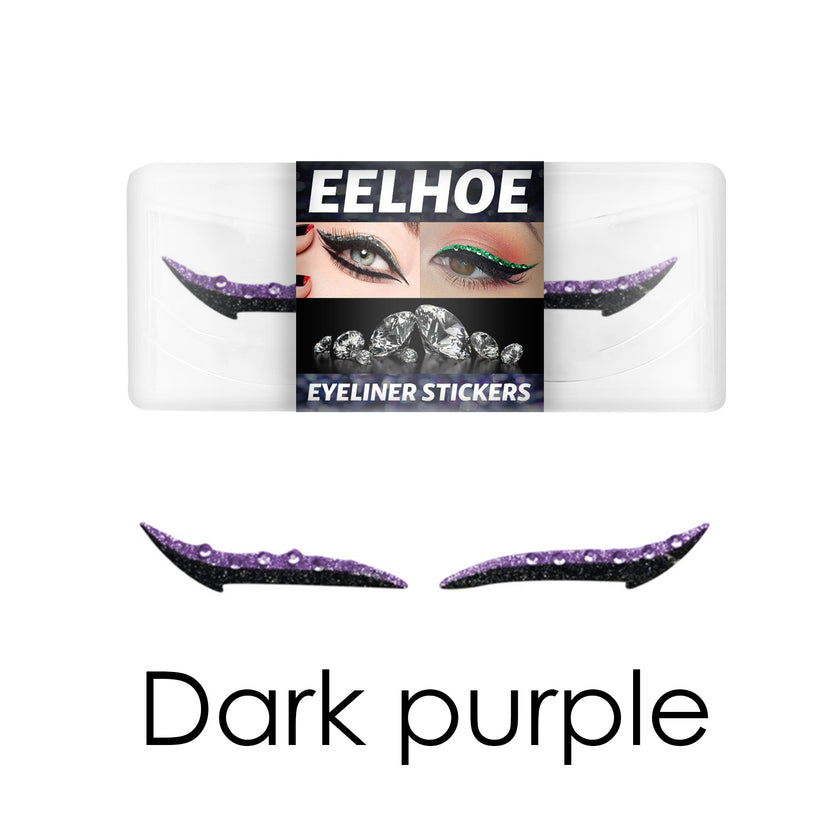 Diamond Eyeliner Sticker Waterproof Eyeliner Super Stage Party Nightclub