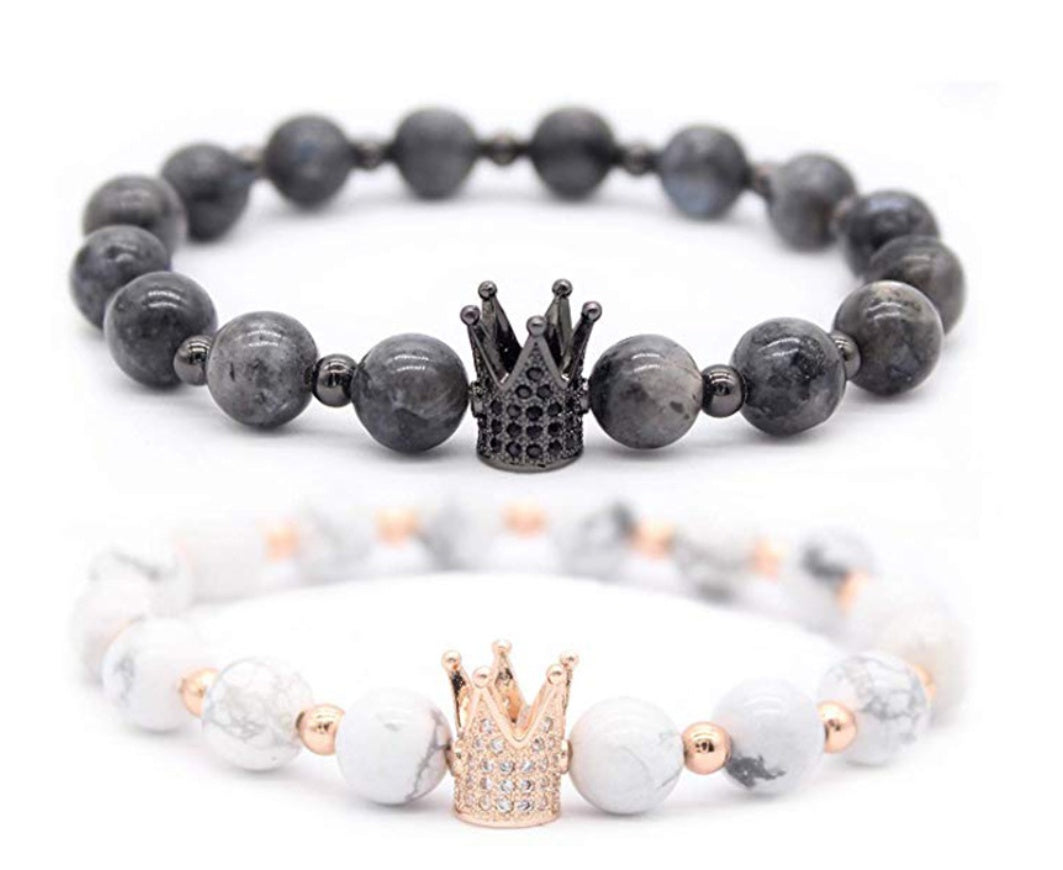 Natural energy volcanic stone bracelet