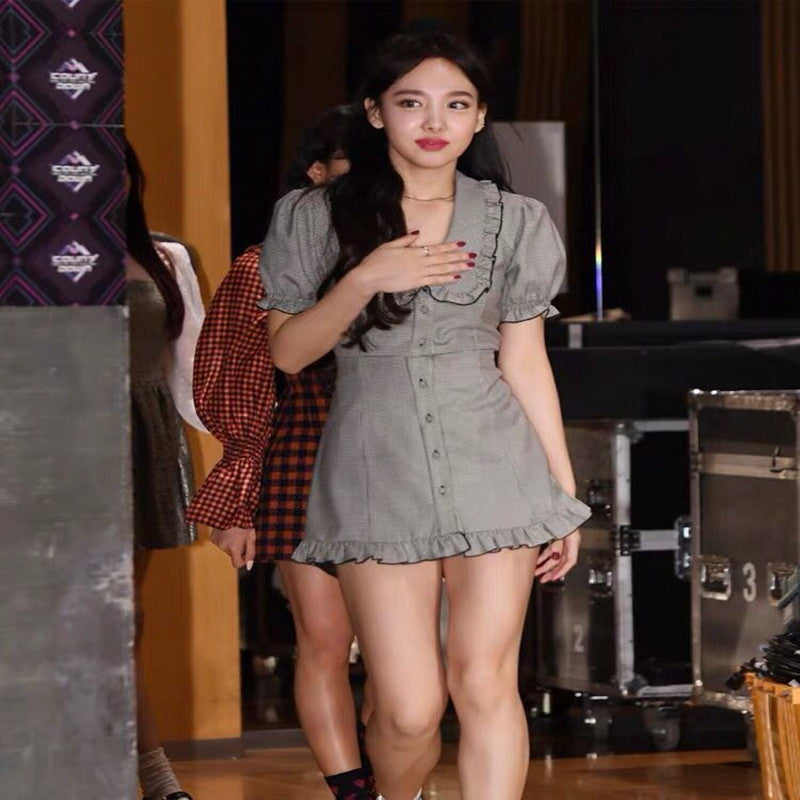 jennie the same plaid dress women