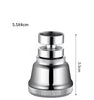 Kitchen faucet universal joint splash head