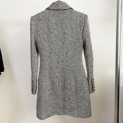 Woolen slim coat