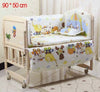 Five-piece cotton baby bedding 5 pcs set sheet blanket and more