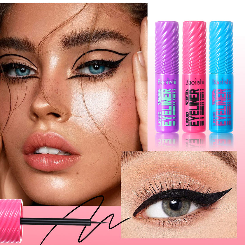 Liquid Eyeliner Makeup Three Colors Liquid Eyeliner Waterproof