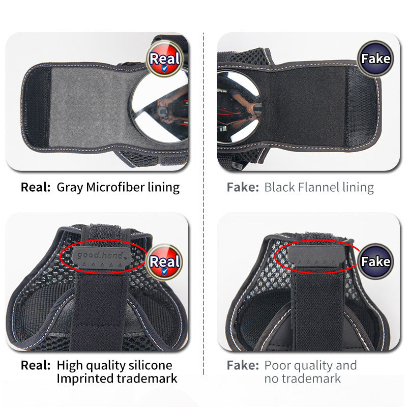 Bicycle Mirror Rearview Mirror With Wrist Strap And Arm With Quick-installation