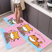 Printed Cartoon Kitchen Carpet Floor Mat Bedside Carpet