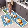 Printed Cartoon Kitchen Carpet Floor Mat Bedside Carpet