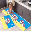 Printed Cartoon Kitchen Carpet Floor Mat Bedside Carpet