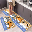 Printed Cartoon Kitchen Carpet Floor Mat Bedside Carpet