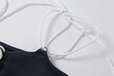 Lace Up Corset Crop Tops Women Plush Sleeveless Backless Sexy Clubwear Cropped Top Fashion Streetwear Camisole