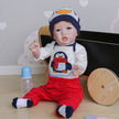 22inch Reborn Saskia Boy Doll Reborn Baby Simulation Doll