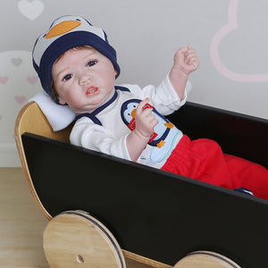 22inch Reborn Saskia Boy Doll Reborn Baby Simulation Doll