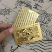 Plastic Waterproof Tyrant Gold Board Game Poker