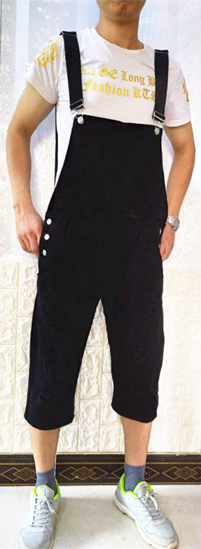 Baggy Jeans Suspenders For Men With Holes
