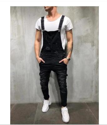 Baggy Jeans Suspenders For Men With Holes